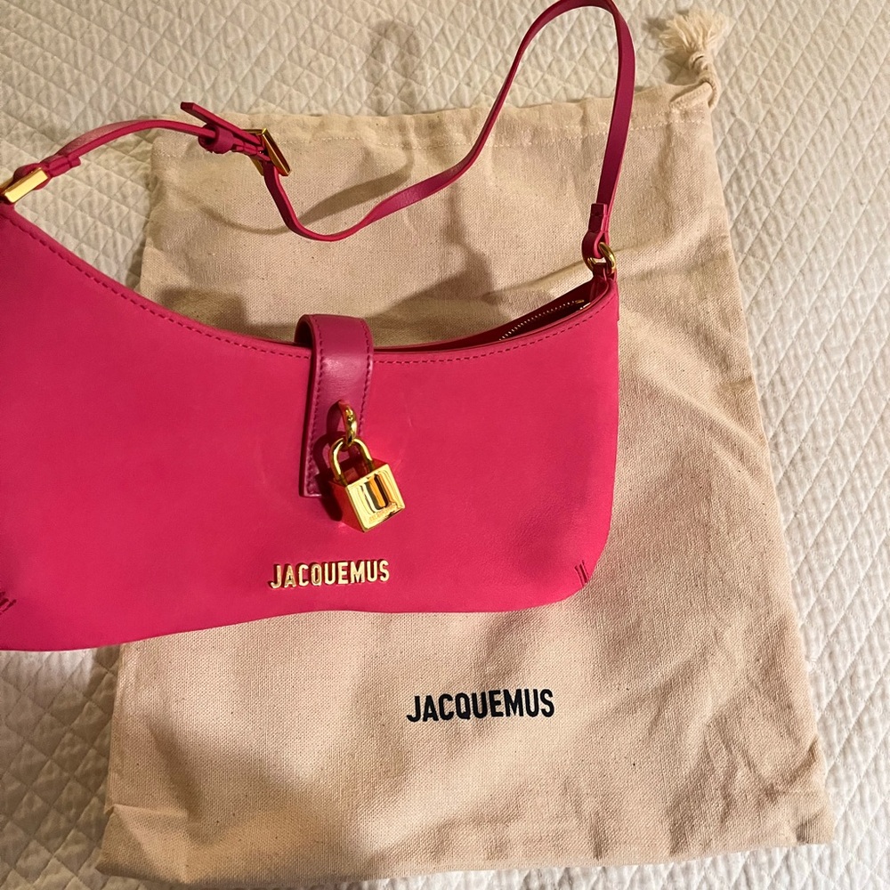 Jacquemus Le Bisou Cadenas - Hot Pink